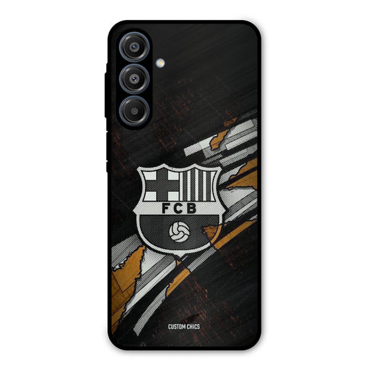 Black FCB Logo Samsung Galaxy A16 5G Mobile Back Cover - Sports PrintShield Case