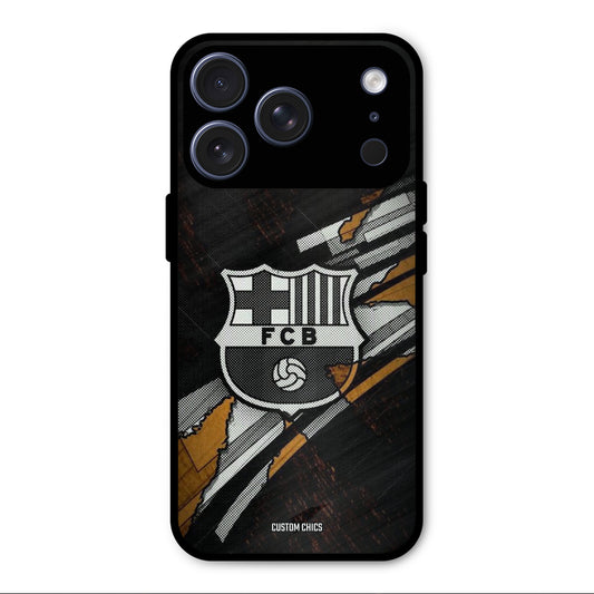 Black FCB Logo iPhone 17 Pro Case – Premium PrintShield Mobile Cover