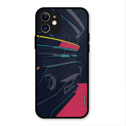 Black Lambo Ultra Hybrid PrintShield Case