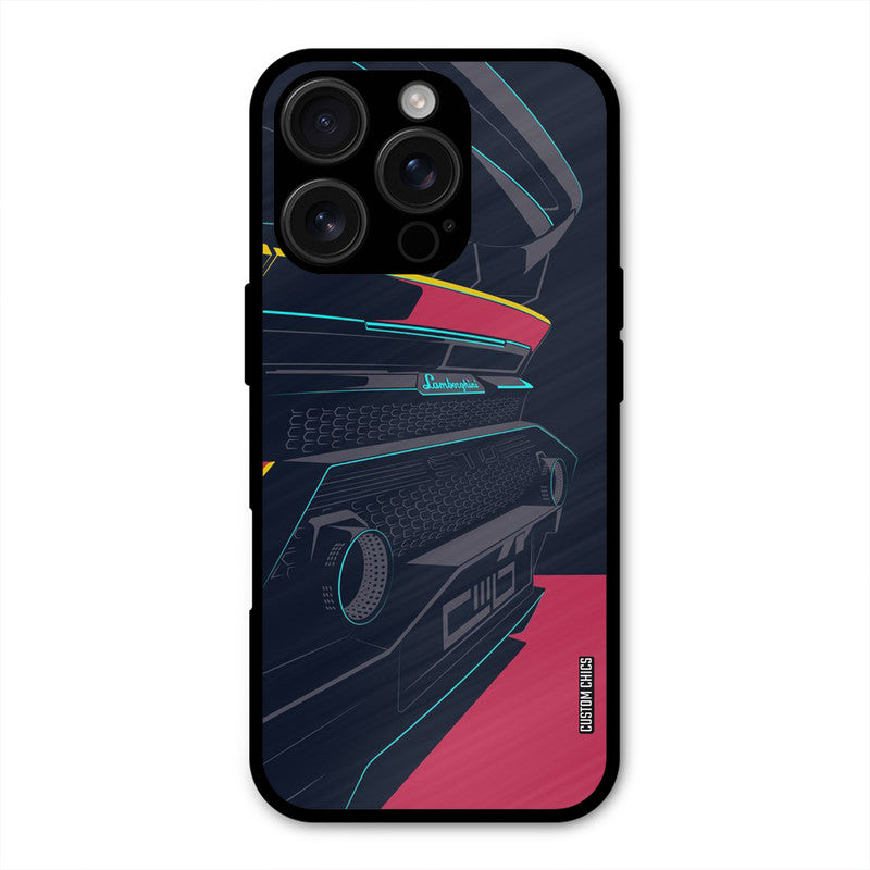 Black Lambo Ultra Hybrid PrintShield Case