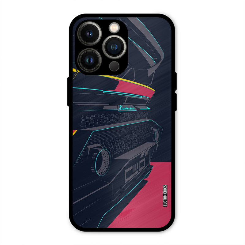 Black Lambo Ultra Hybrid PrintShield Case