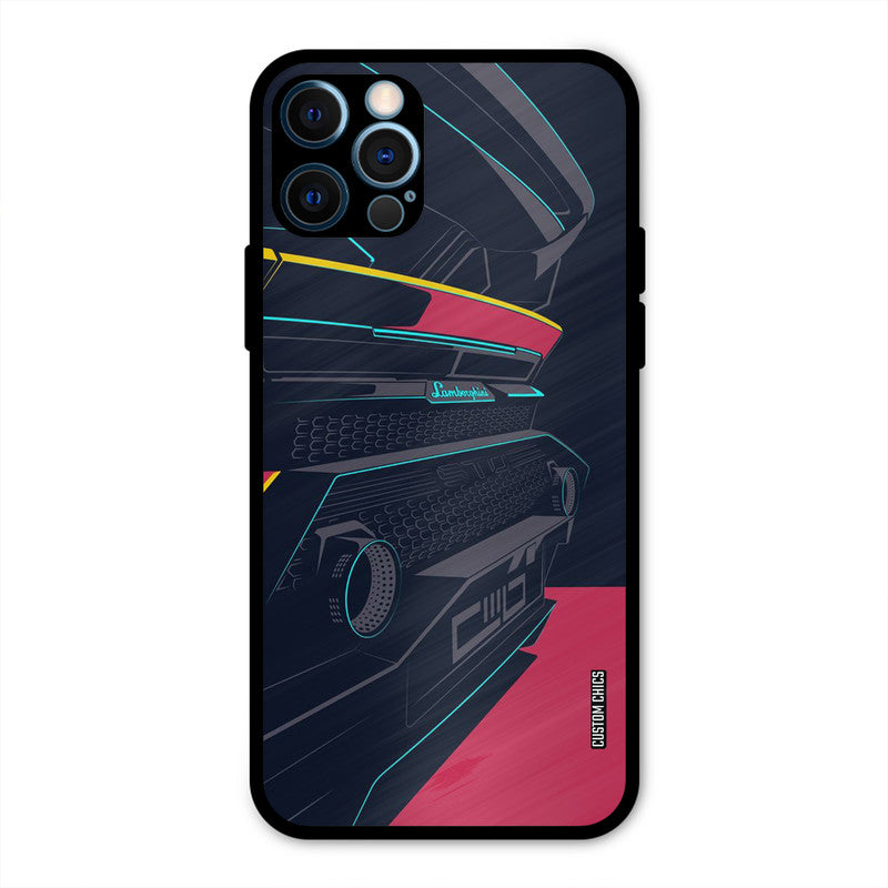 Black Lambo Ultra Hybrid PrintShield Case