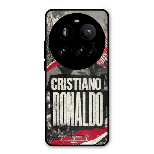 Black Paper Art Ronaldo Xiaomi Mi 15 Ultra Mobile Back Cover - Sports PrintShield Case