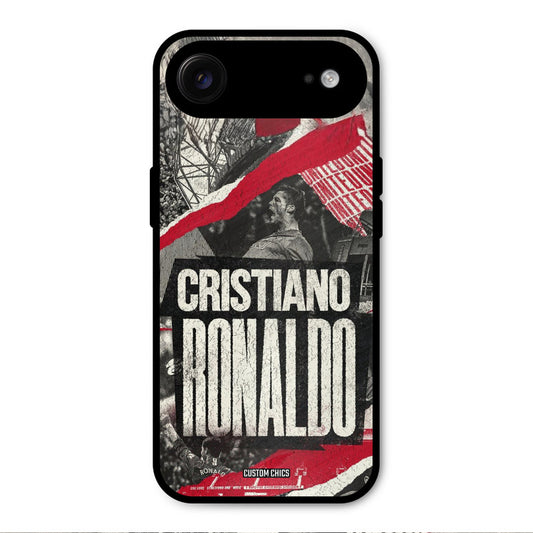 Black Paper Art Ronaldo iPhone Air Mobile Back Cover - Sports PrintShield Case