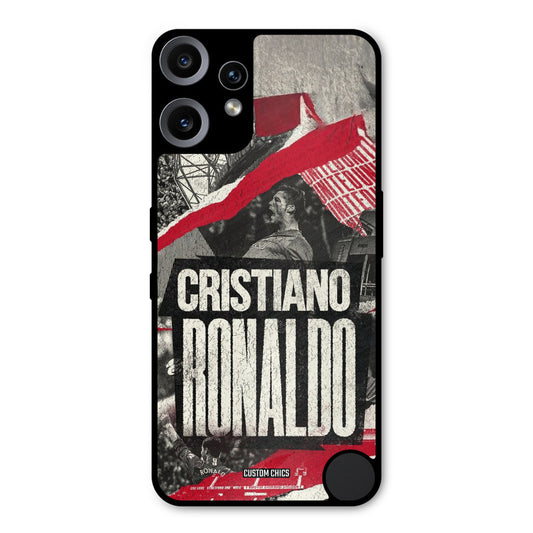 Black Paper Art Ronaldo Nothing CMF Phone 2 Pro Mobile Back Cover - Sports PrintShield Case
