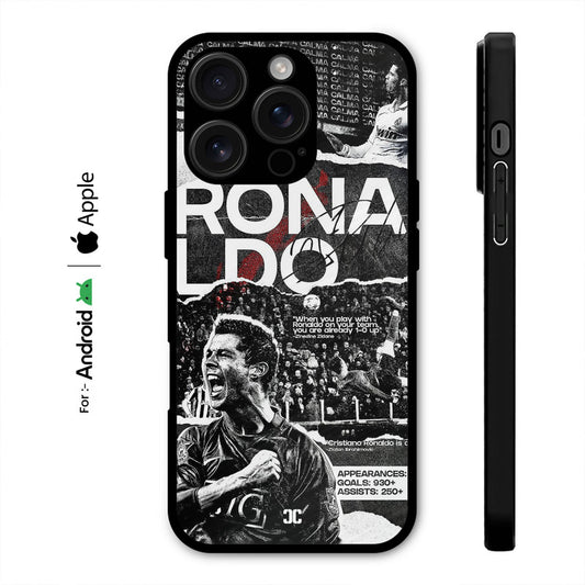 Black Paper Case – Premium PrintShield Mobile Cover