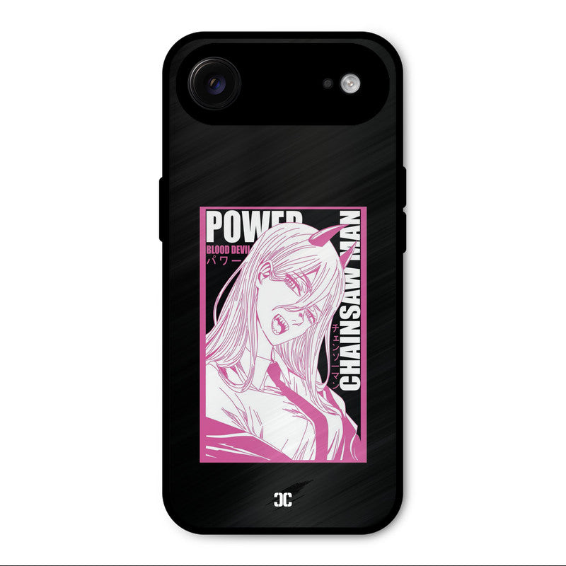 Blood Devil Power iPhone Air Mobile Back Cover - Anime PrintShield Case