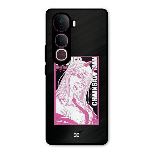 Blood Devil Power Vivo Y400 Pro Mobile Back Cover - Anime PrintShield Case