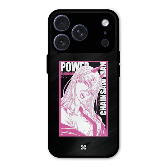 Blood Devil Power iPhone 17 Pro Max Mobile Back Cover - Anime PrintShield Case