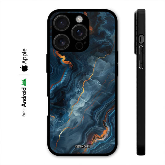 Blooming Blue Case – Premium PrintShield Mobile Cover
