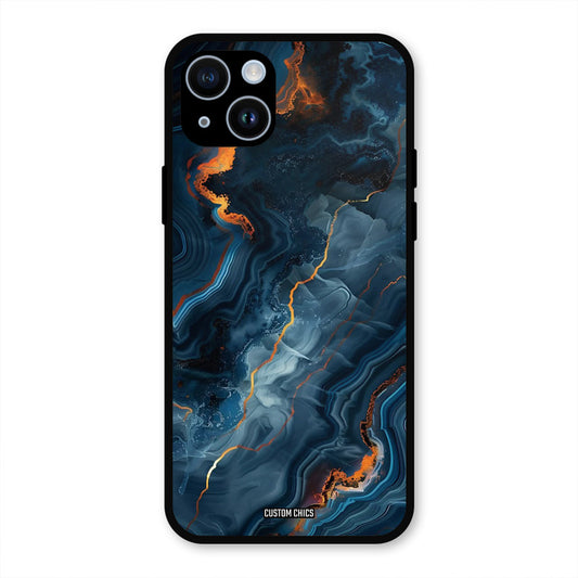 Blooming Blue iPhone 14 Mobile Back Cover - Aesthetic PrintShield Case