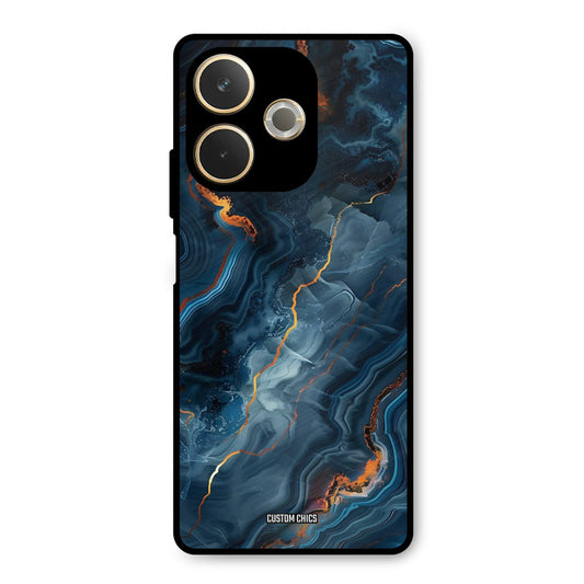 Blooming Blue Oppo A5 Pro Mobile Back Cover - Aesthetic PrintShield Case