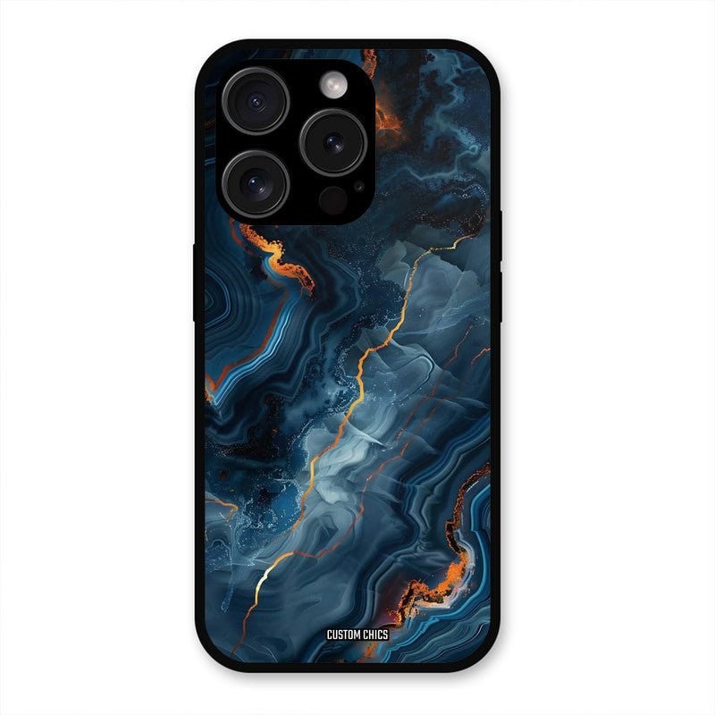 Blooming Blue iPhone 15 Pro Max Mobile Back Cover - Aesthetic PrintShield Case