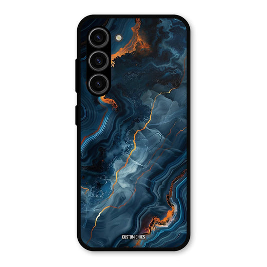 Blooming Blue Samsung Galaxy S23 Mobile Back Cover - Aesthetic PrintShield Case