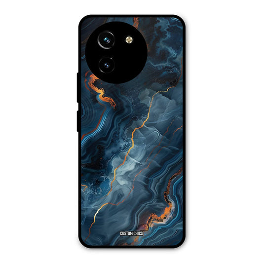 Blooming Blue Vivo Y200i Mobile Back Cover - Aesthetic PrintShield Case