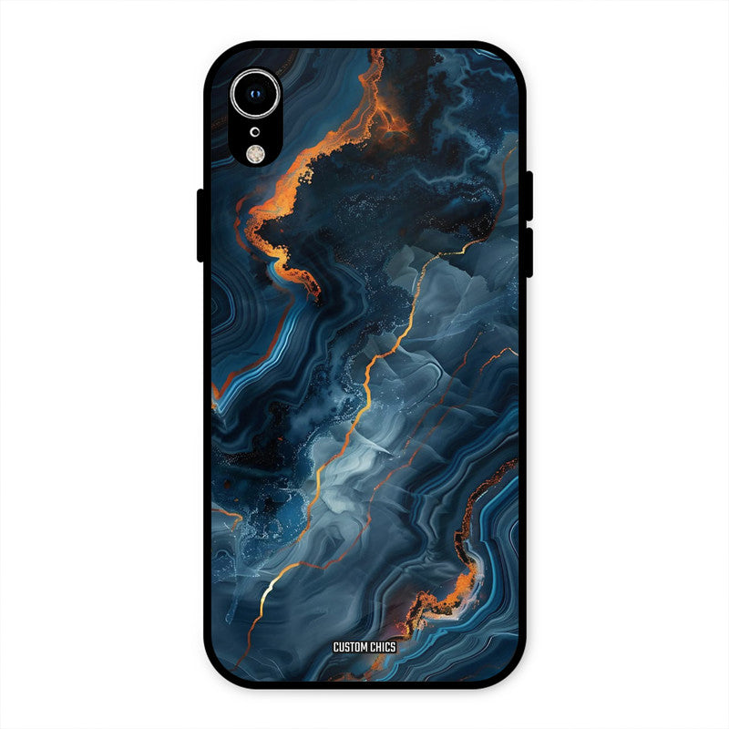 Blooming Blue iPhone XR Mobile Back Cover - Aesthetic PrintShield Case
