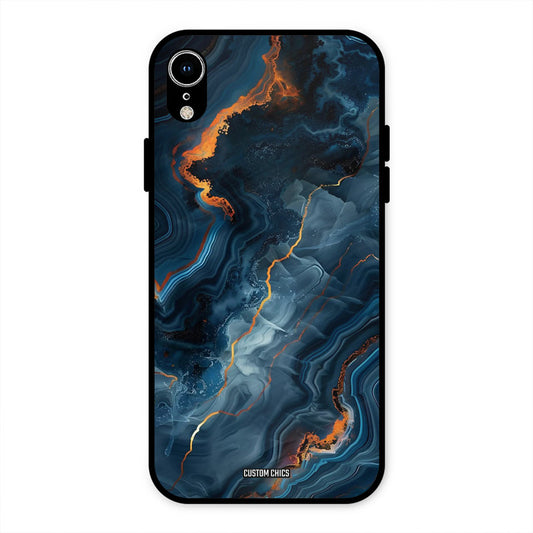Blooming Blue iPhone XR Mobile Back Cover - Aesthetic PrintShield Case