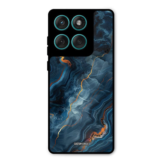 Blooming Blue Motorola Edge 60 Mobile Back Cover - Aesthetic PrintShield Case