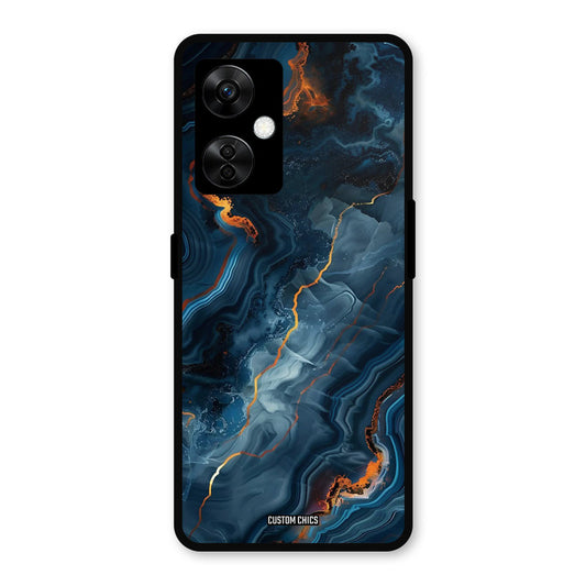 Blooming Blue OnePlus Nord CE 3 Lite Mobile Back Cover - Aesthetic PrintShield Case