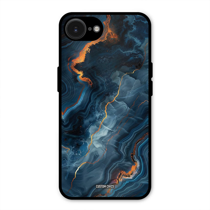 Blooming Blue iPhone 16e Mobile Back Cover - Aesthetic PrintShield Case