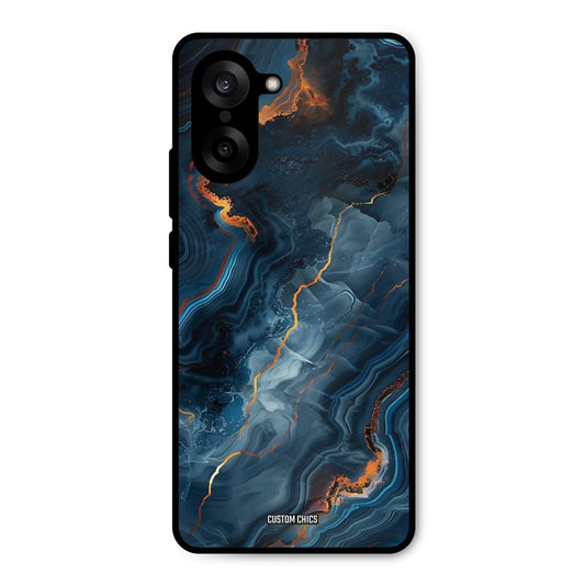 Blooming Blue Oneplus Nord CE5 Mobile Back Cover - Aesthetic PrintShield Case