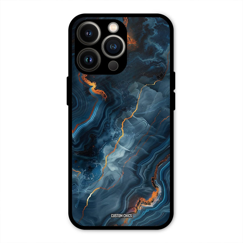 Blooming Blue iPhone 13 Pro Mobile Back Cover - Aesthetic PrintShield Case