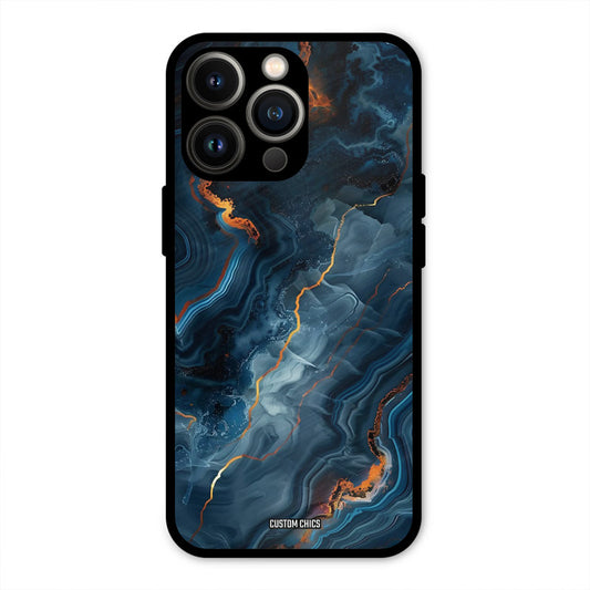 Blooming Blue iPhone 13 Pro Mobile Back Cover - Aesthetic PrintShield Case