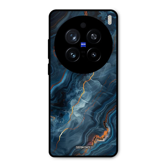 Blooming Blue Vivo X200 Pro Mobile Back Cover - Aesthetic PrintShield Case