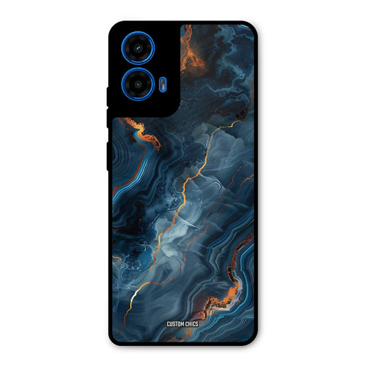 Blooming Blue Moto G45 Mobile Back Cover - Aesthetic PrintShield Case