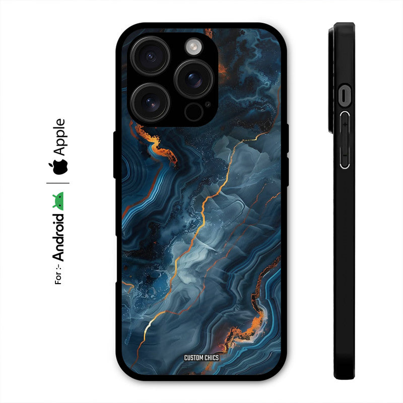 Blooming Blue Case – Premium PrintShield Mobile Cover