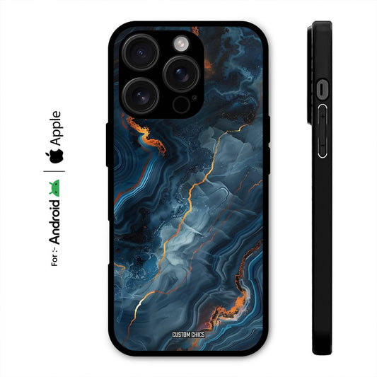 Blooming Blue Case – Premium PrintShield Mobile Cover