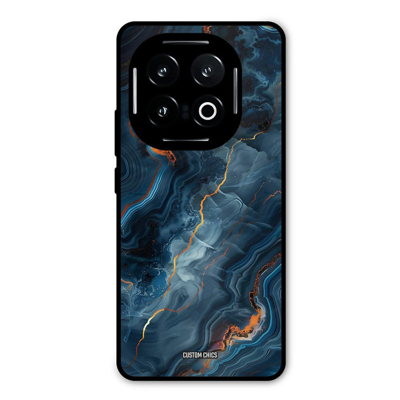 Blooming Blue iQOO 13 Mobile Back Cover - Aesthetic PrintShield Case