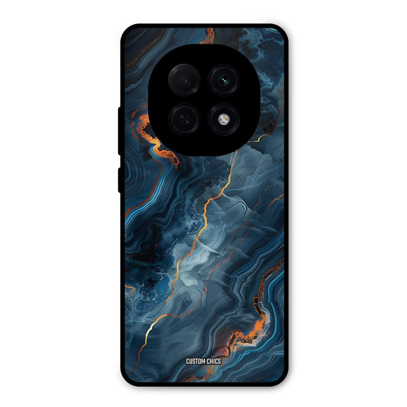 Blooming Blue Oppo F29 Pro Mobile Back Cover - Aesthetic PrintShield Case