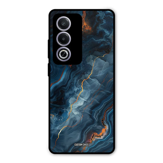 Blooming Blue Oppo A3 Pro Mobile Back Cover - Aesthetic PrintShield Case