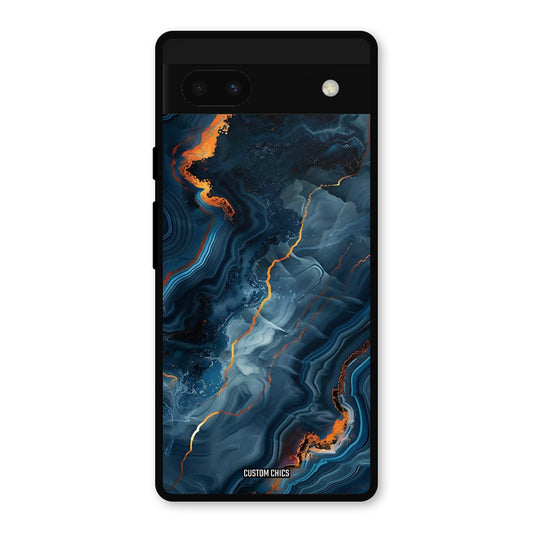 Blooming Blue Google Pixel 6a Mobile Back Cover - Aesthetic PrintShield Case