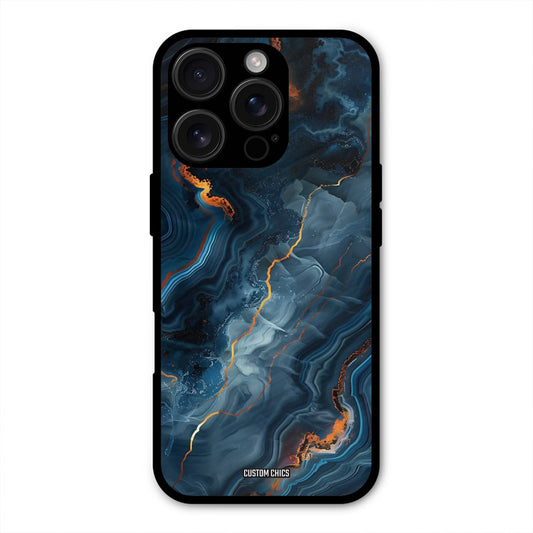 Blooming Blue iPhone 16 Pro Max Mobile Back Cover - Aesthetic PrintShield Case