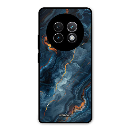 Blooming Blue Realme 13 Plus Mobile Back Cover - Aesthetic PrintShield Case