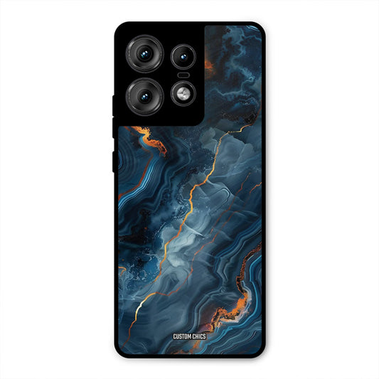 Blooming Blue Motorola Edge 50 Pro Mobile Back Cover - Aesthetic PrintShield Case