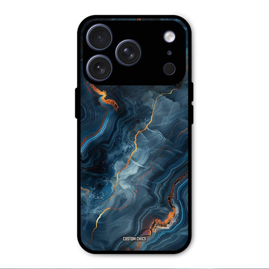 Blooming Blue iPhone 17 Pro Mobile Back Cover - Aesthetic PrintShield Case