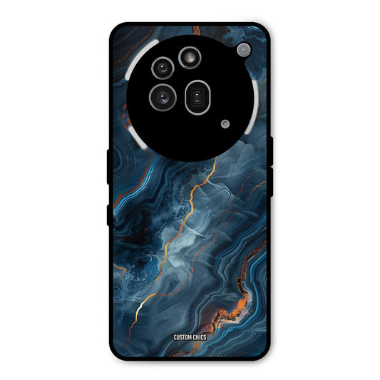 Blooming Blue Nothing Phone 3A Pro Mobile Back Cover - Aesthetic PrintShield Case