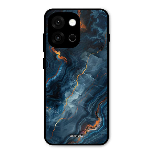 Blooming Blue Oneplus 13s Mobile Back Cover - Aesthetic PrintShield Case