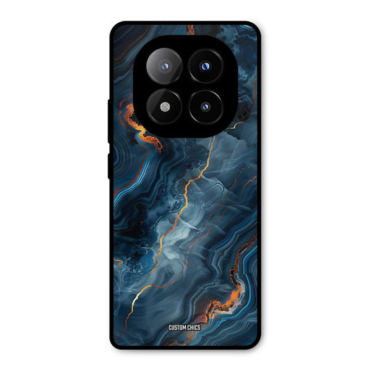 Blooming Blue Redmi Note 14 Pro Plus 5G Mobile Back Cover - Aesthetic PrintShield Case
