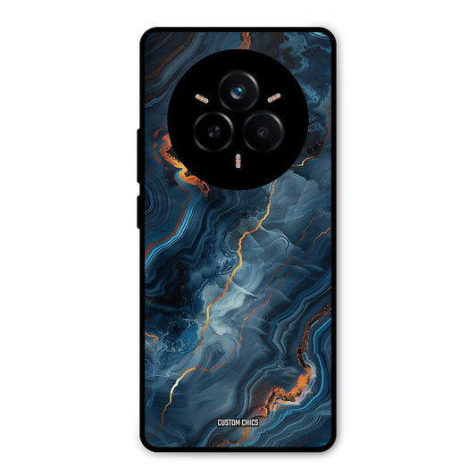 Blooming Blue Realme 14 Pro Plus Mobile Back Cover - Aesthetic PrintShield Case
