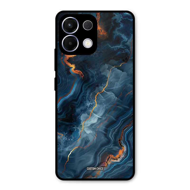 Blooming Blue Oppo K13 5G Mobile Back Cover - Aesthetic PrintShield Case