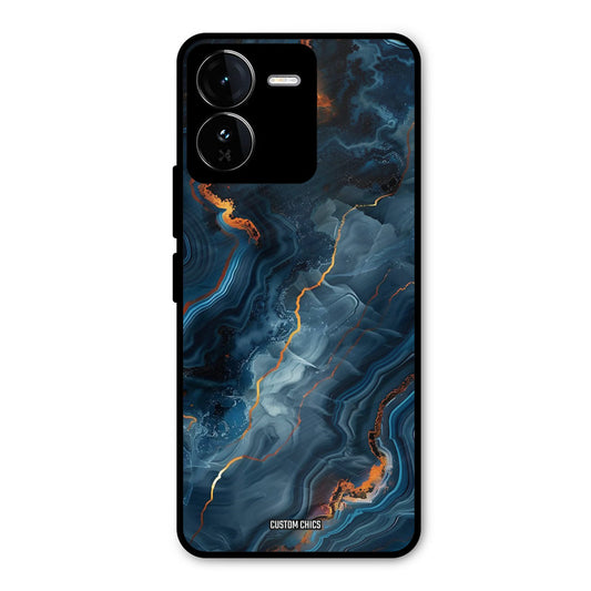 Blooming Blue iQOO Z9 Mobile Back Cover - Aesthetic PrintShield Case