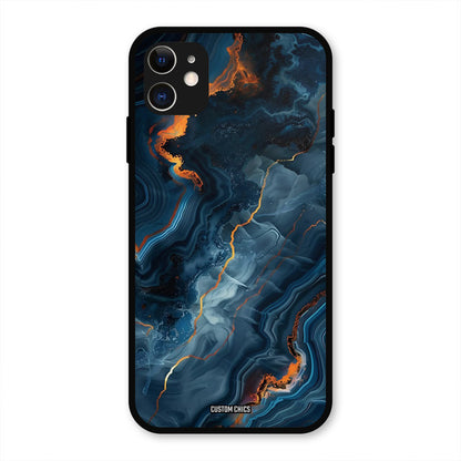 Blooming Blue IPhone 11 Mobile Back Cover - Aesthetic PrintShield Case