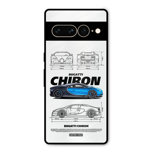 Blue Chiron Google Pixel 7 Pro Mobile Back Cover - Car&Bike PrintShield Case