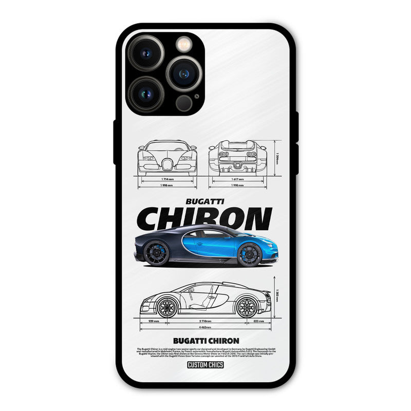 Blue Chiron iPhone 13 Pro Max Mobile Back Cover - Car&Bike PrintShield Case