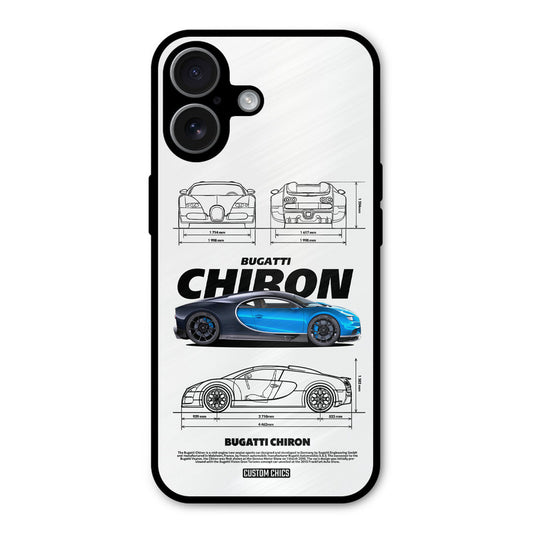 Blue Chiron iPhone 17 Mobile Back Cover - Car&Bike PrintShield Case