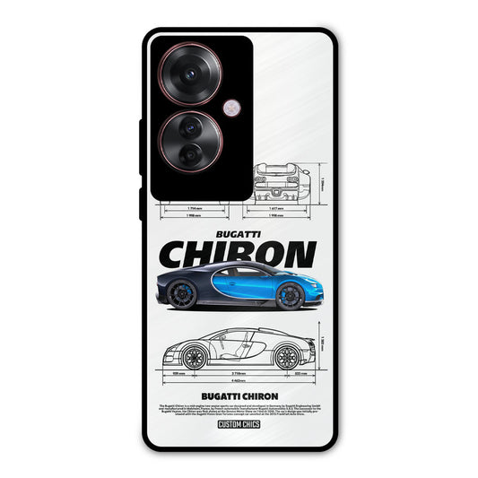 Blue Chiron Oppo F25 Pro Mobile Back Cover - Car&Bike PrintShield Case